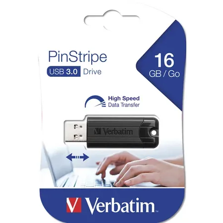 Verbatim Store 'n' Go Pin Stripe USB Drive