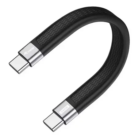 Equip USB-kabel USB4 Gen 3 till USB-C, 1,3 m, 80 Gbps, svart