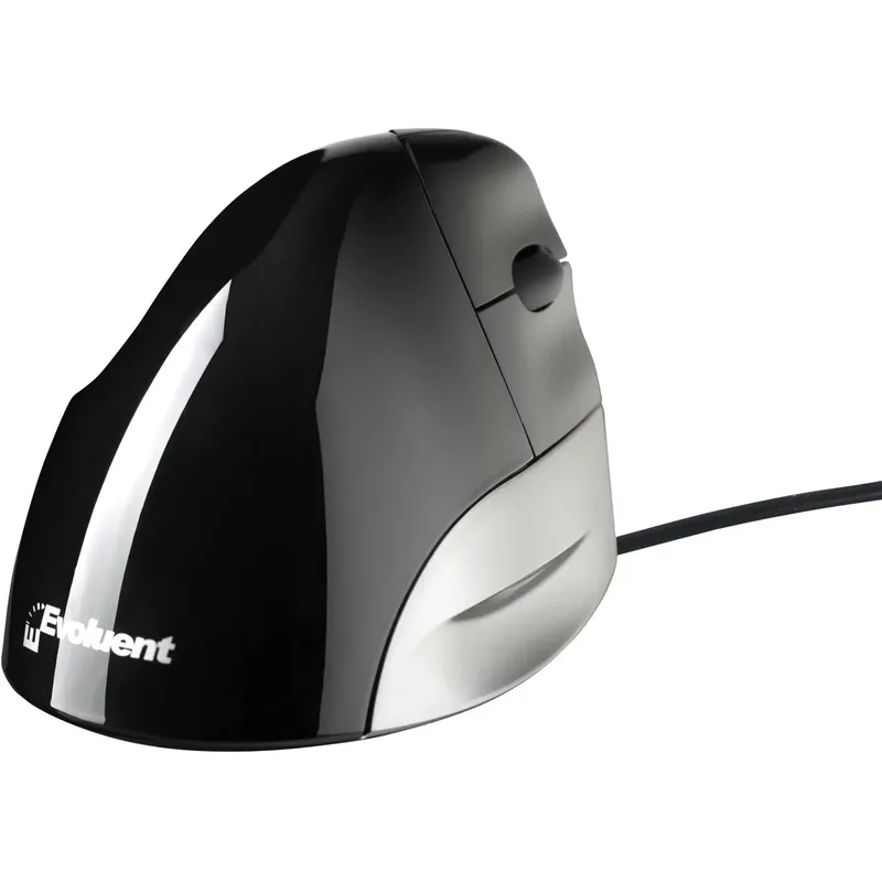 Evoluent Vertical Mouse Standard Right VMSR Ergonomisk mus USB Optisk Flerfärgad 2 Knappar 1200 dpi Ergonomisk