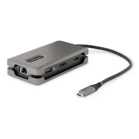 StarTech.com USB-C-multiportadapter, 4K 60 Hz HDMI/DP, 3-ports USB-hubb, 100 W PD