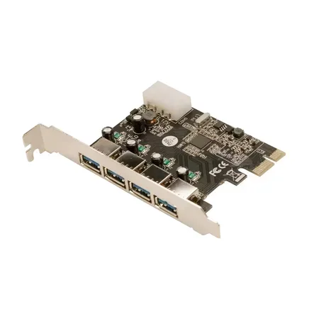 LogiLink USB 3.0 PCI Express-kort med 4 portar