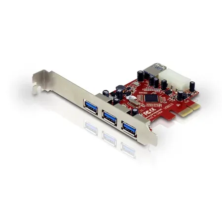 Conceptronic C4USB3EXI USB-adapter, PCIe, 4 portar