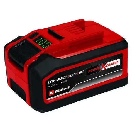 Einhell 4511502 sladdlöst batteri och laddare, 18 V 6 Ah