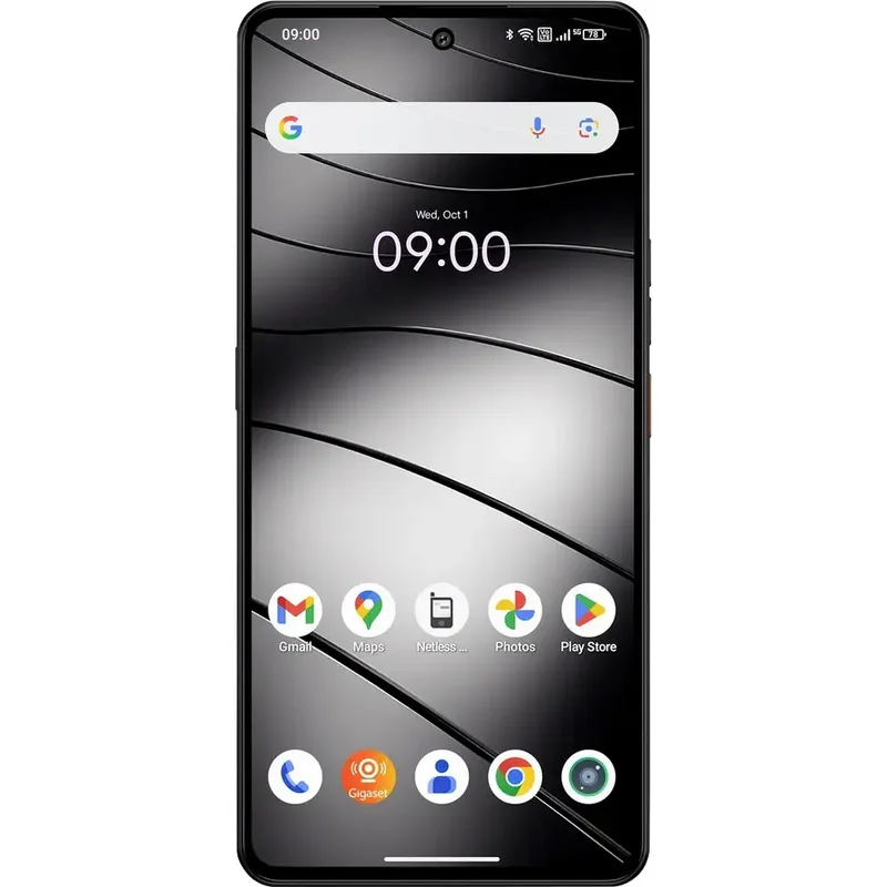 Gigaset GS6 128 GB smartphone, svart