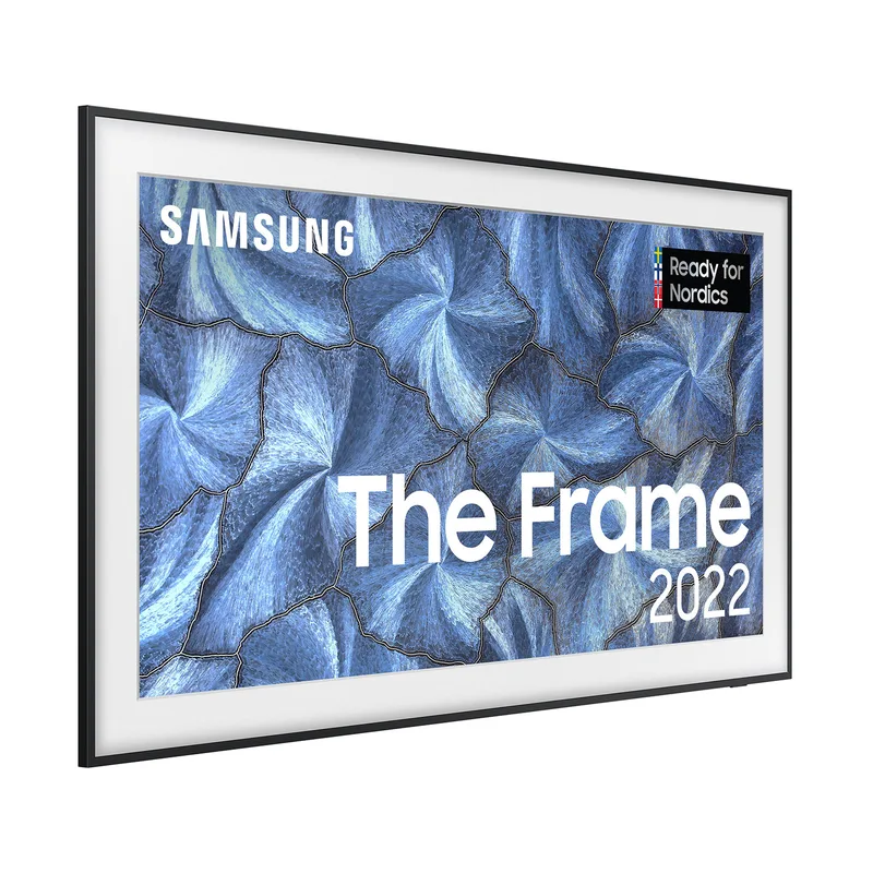 SAMSUNG TV The Frame 2023 85LS03 Smart TV 85 tum, konstgalleri med matt skärm, utbytbara ramar, Quantum Dot-teknik, One