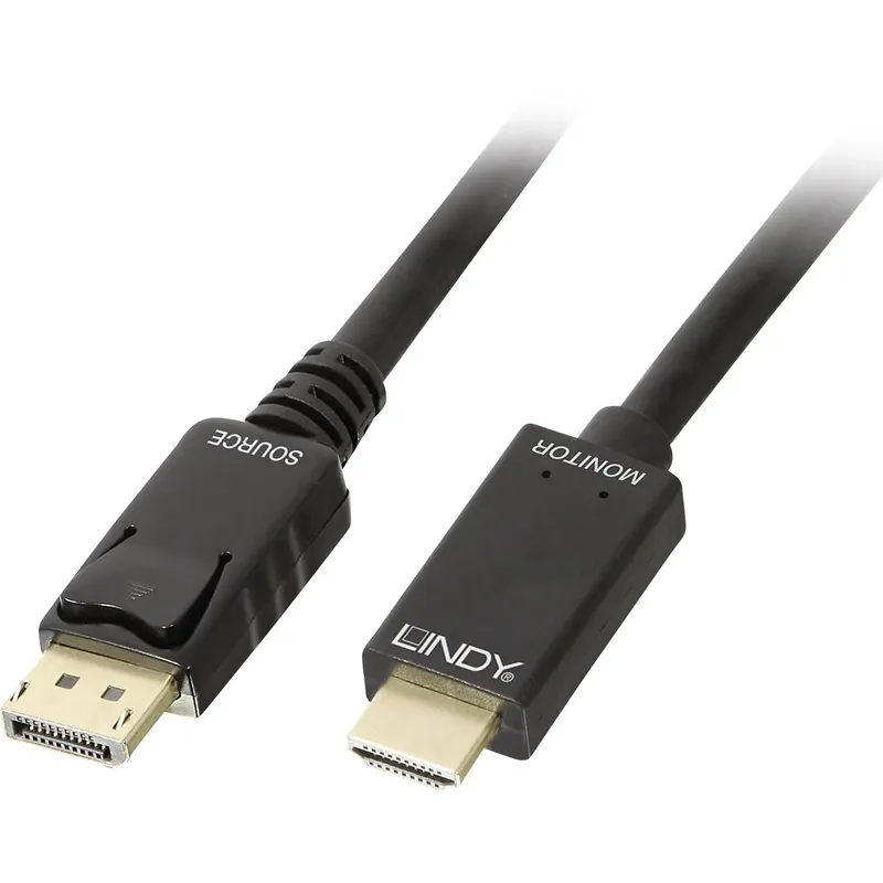 Lindy 36922 videokabel adapter 2 m DisplayPort HDMI Type A