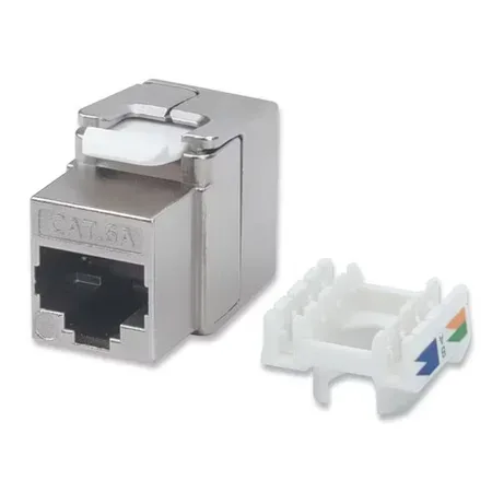 Intellinet Cat6a-Modularbuchse FTP Keystone Jack werkzeuglos