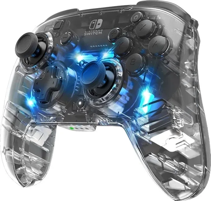 PDP Afterglow Sort, Transparent Gamepad Analog/digital Nintendo Switch, Nintendo Switch Lite, Ninten