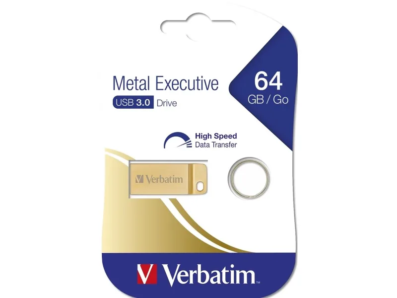 Verbatim Metal Executive USB-minne 64 GB