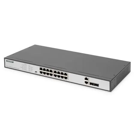 Digitus DN-95342-1 switch, 16 portar Fast Ethernet, 19 tum