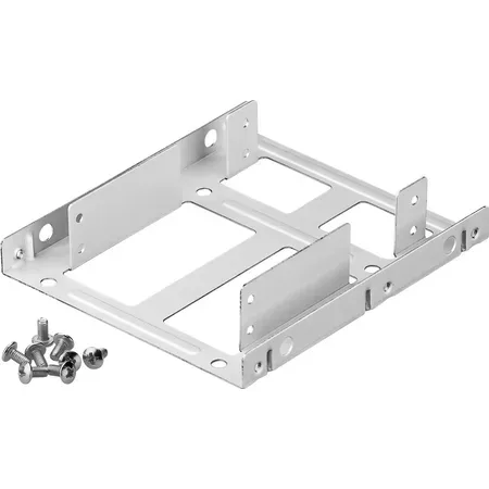 Wentronic Goobay dubbel hårddisk-monteringsram 2.5" till 3.5"