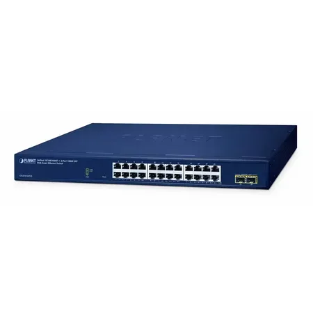 Planet 24-portars Web Smart switch GS-2210-24T2S
