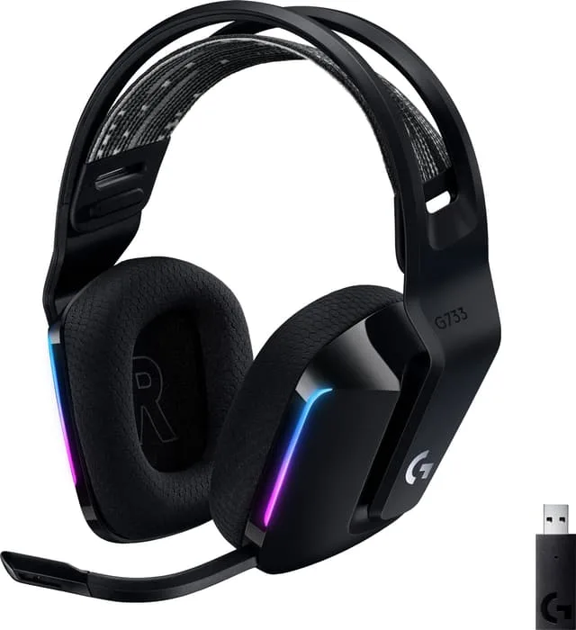 Logitech G733 Lightspeed trådlöst RGB-gamingheadset