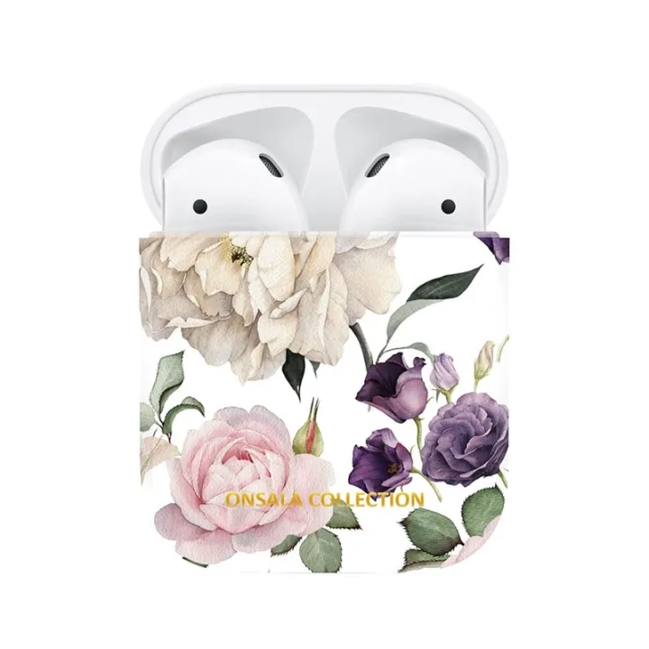 Onsala AirPods-fodral gen 1 och 2 Rose Garden