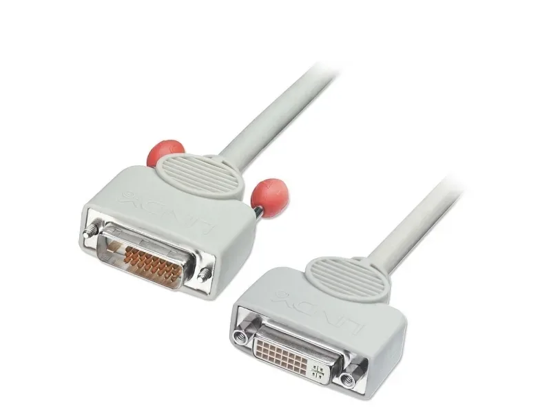 Lindy DVI-D-kabel 0,5 m grå