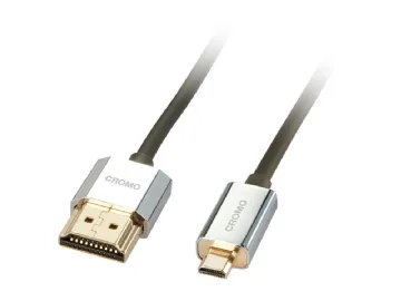Lindy CROMO Slim High Speed HDMI to micro HDMI Cable