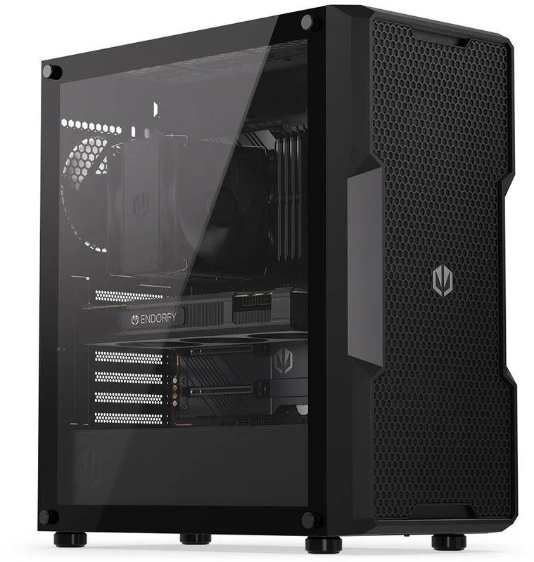Endorfy Regnum 400 Air, ATX - Svart