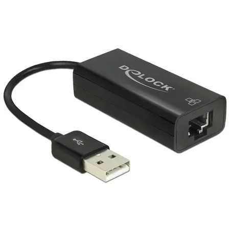 Delock USB 2.0-adapter till LAN 10/100 Mb/s