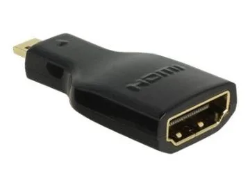 DeLOCK HDMI High Speed with Ethernet adapter, Micro HDMI ha