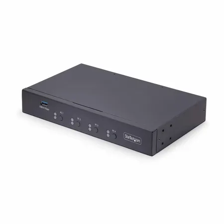 StarTech.com KM-switch med 4 portar och musväxling