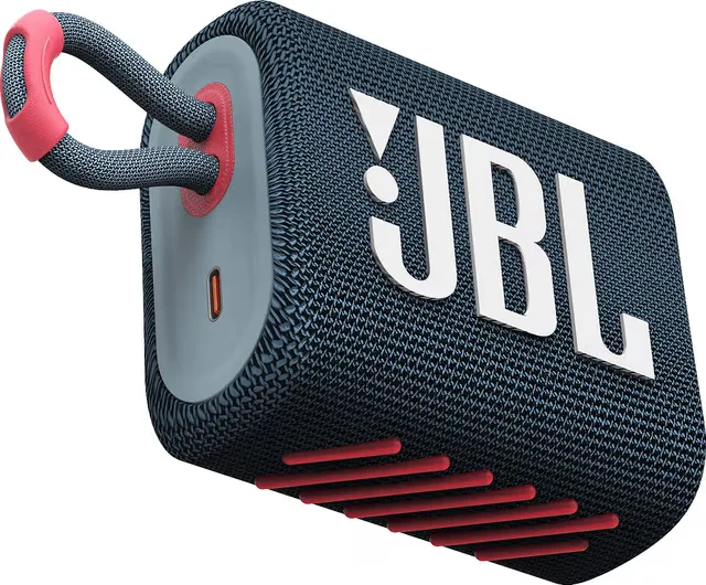 JBL GO 3 bluetooth-högtalare (blå korall)