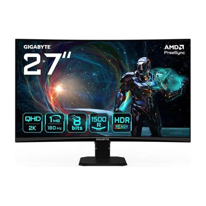 Spelmonitor - GIGABYTE - GS27QCA - 27 tum - 2560 x 1440 - 180 Hz - 1 ms