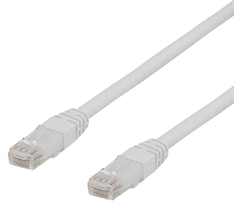Nätverkskabel oskärmad U/UTP Cat.6a, RJ45, 500MHz, LSZH, 10 meter