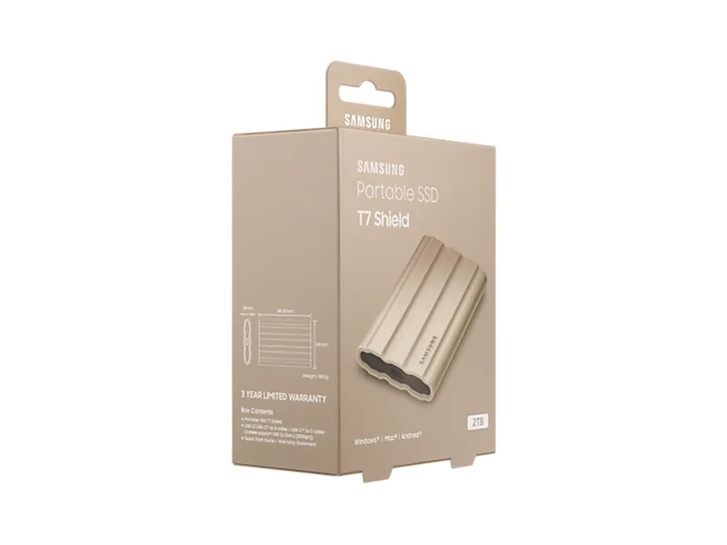Samsung T7 Shield MU-PE1T0K extern SSD 1 TB