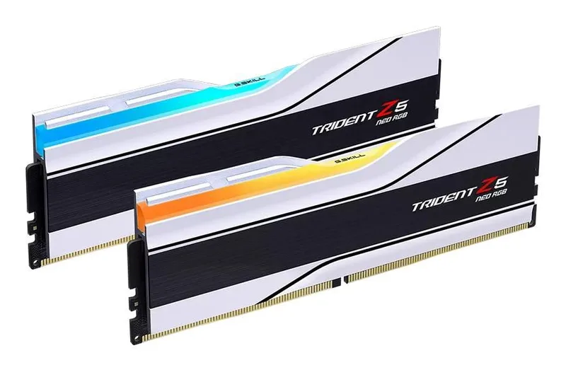 32 GB (2x16GB) DDR5-8000 G.Skill Trident Z5 Neo RGB White CL38, AMD EXPO