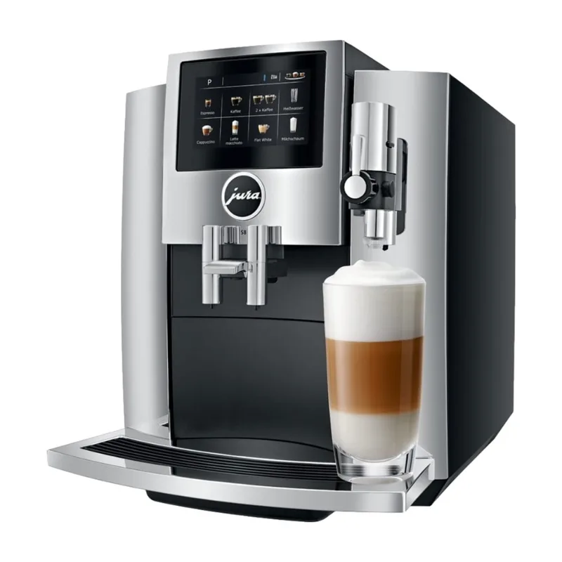 JURA S8 kaffemaskin, platina