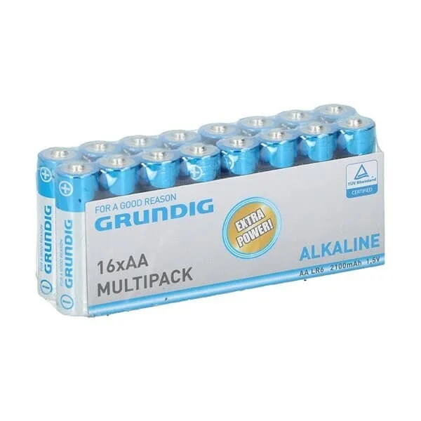 AA-batterier 16-pack