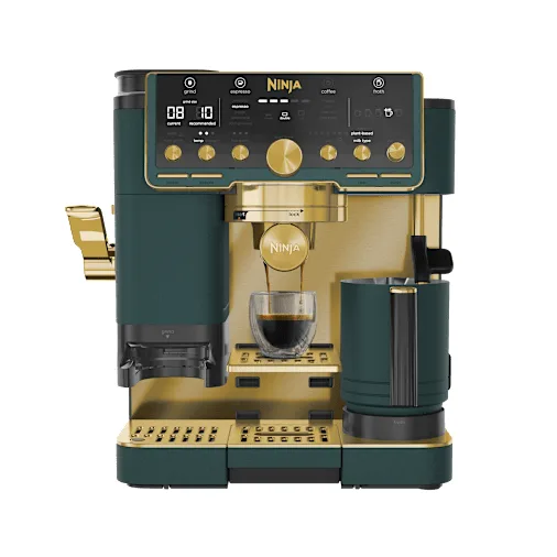 Ninja Luxe Café Pro espressomaskin i Grön/Guld