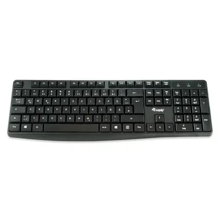 Equip 245212 tangentbord, USB, QWERTY, portugisiskt, svart