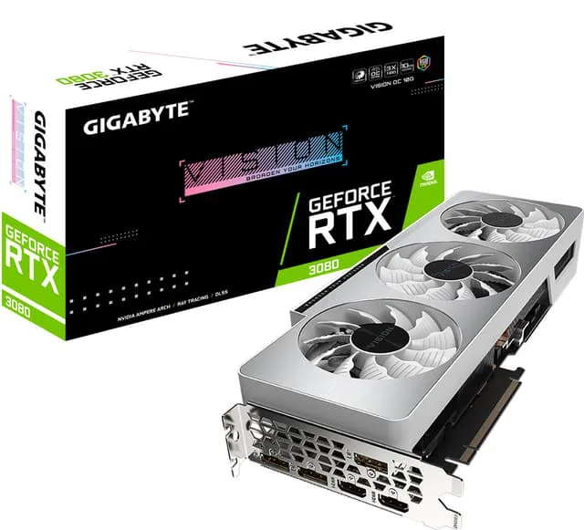 Gigabyte GeForce RTX 3080 VISION OC grafikkort