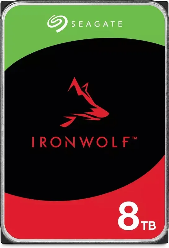 Seagate IronWolf 8TB / 256MB / 7200 RPM / ST8000VN004