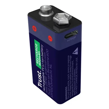 Trust batteri 9 V 400 mAh