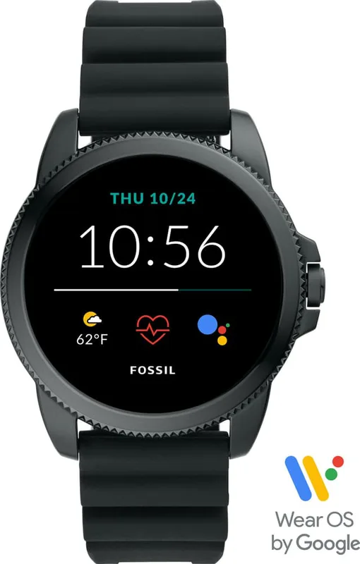 Fossil Gen 5E 44mm rostfritt stål smartwatch