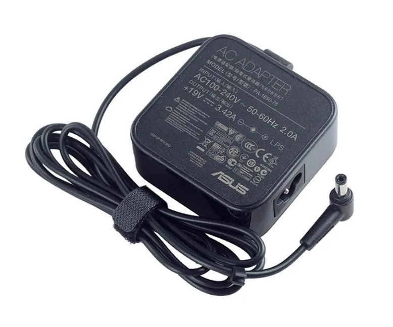 AC-adapter Asus 65W/19V till bl.a. skärmar, se lista för kompatibla modeller