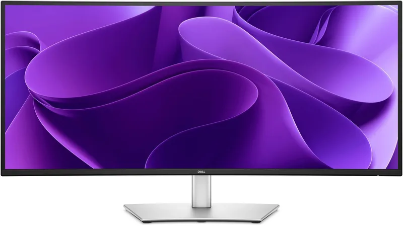 34" Dell Pro Plus P3425WE, Curved IPS 3440x1440, 5 ms, 100Hz, 3800R, höjdjusterbar, HDMI/DP/USB-C 90W, LAN, högtalare, KVM-switch, USB-C/3.2-hubb