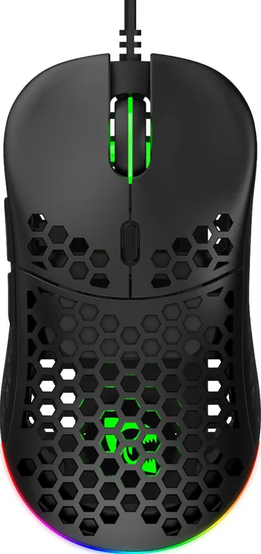 Piranha Ultralight M500 RGB mus för gaming