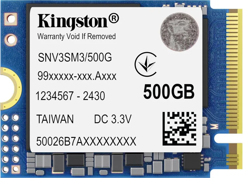Kingston NV3 NVMe PCIe 4.0 intern SSD