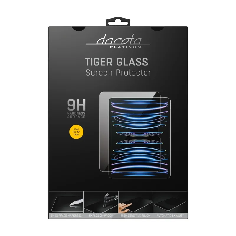 Dacota Platinum iPad Pro 13" (M4) Tiger Glass skärmskydd