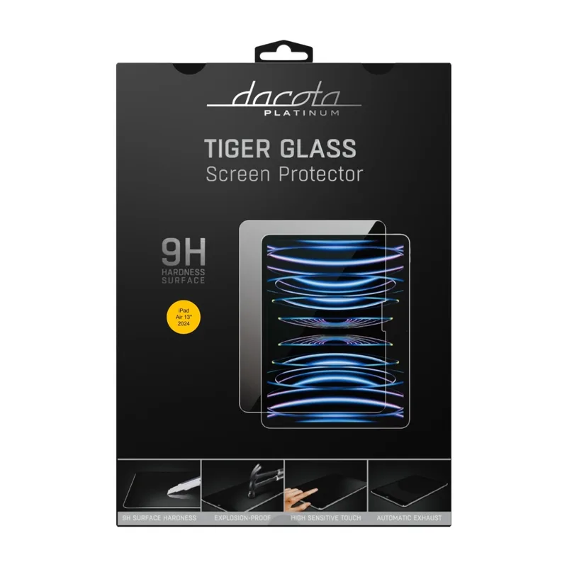 Dacota Platinum iPad Air 13" (M2/M3) Tiger Glass skärmskydd