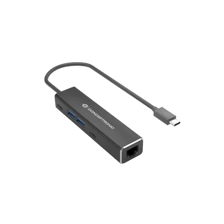 CONCEPTRONIC Adapter USB-C -> 2x USB-C USB-A 4K30Hz