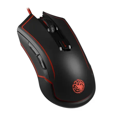 Lexip x Tsume Game of Thrones Targaryen trådlös mus