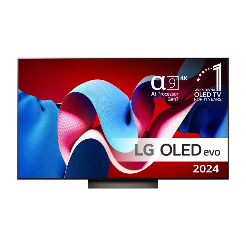 LG 77" C4 4K OLED evo TV