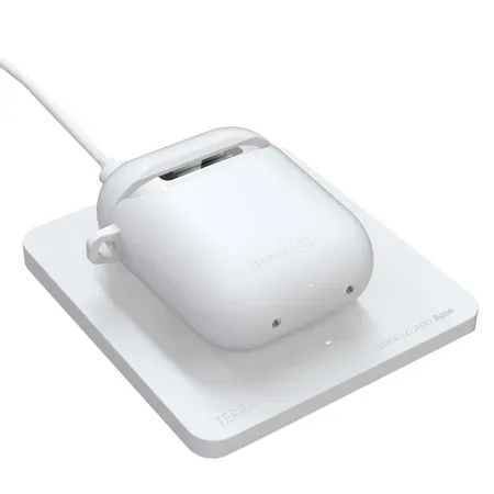 Terratec ADD Base trådlös laddare för AirPods, vit
