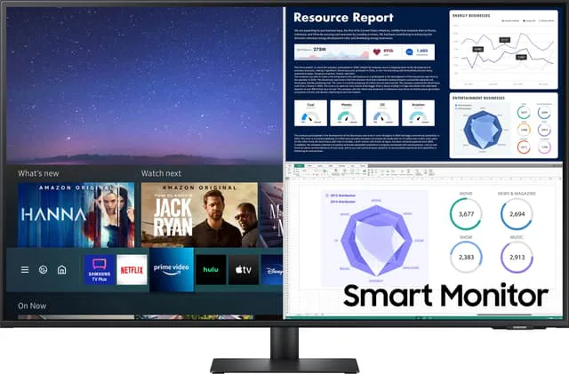 Samsung LS43AM700UUXEN 43" smart monitor