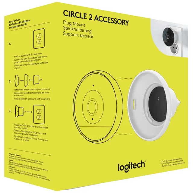 Logitech Circle 2 strömadapter