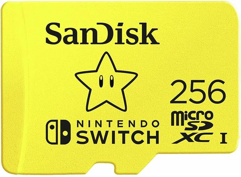 SANDISK MicroSDXC Nintendo Switch 256GB UHS-I,100/90